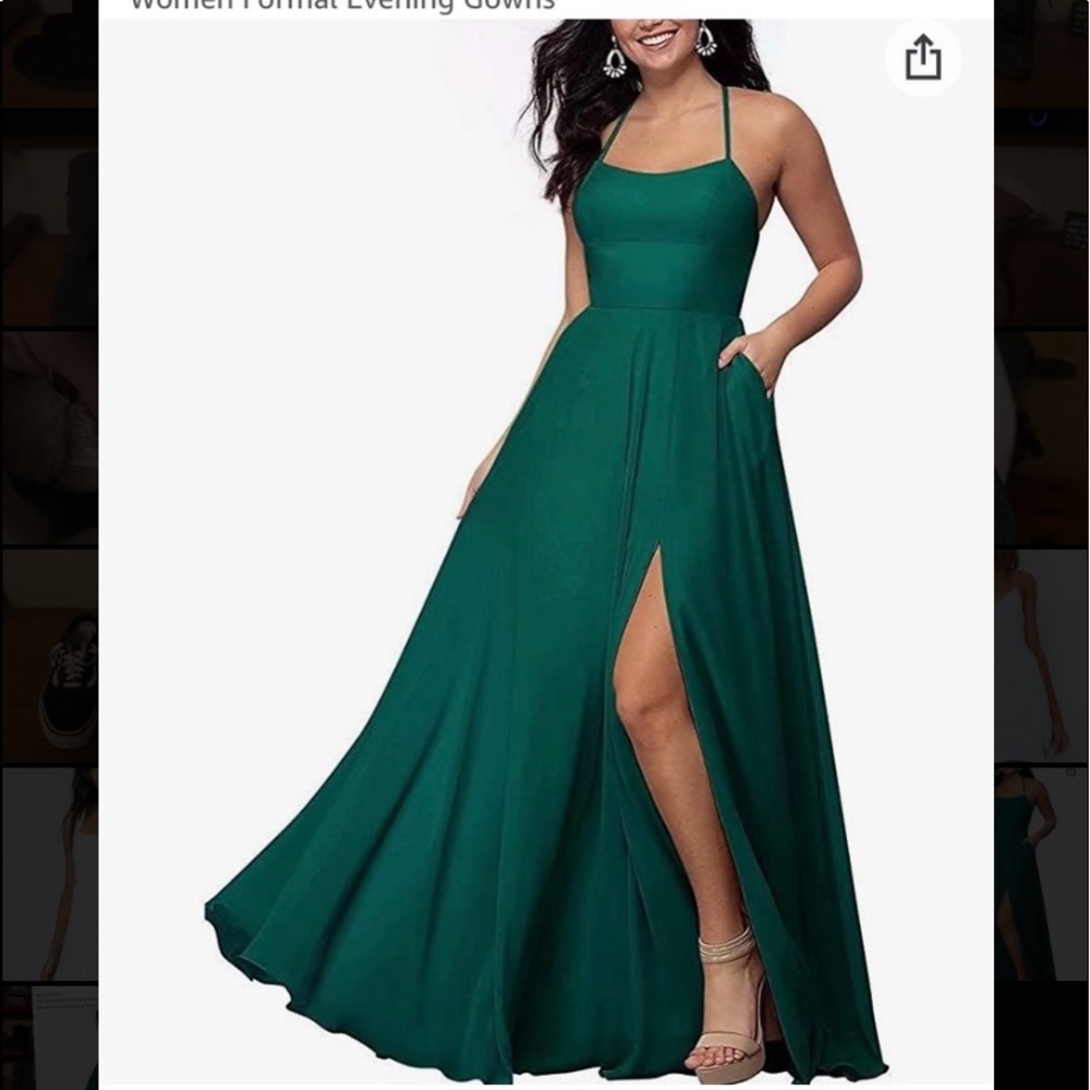 Slit Dress. Prom/Bridesmaid